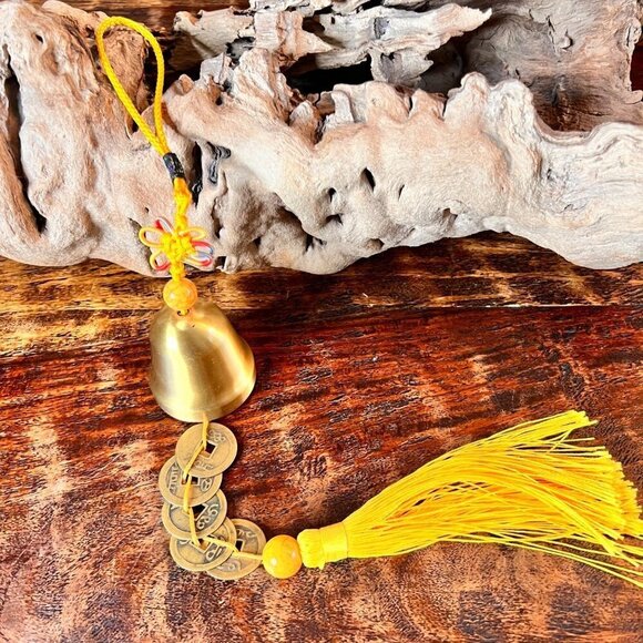 Red & Gold Chinese Feng Shui Luck Tassels - Picture 2 of 7